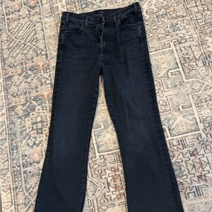 MOTHER Black Flare Women's Jeans